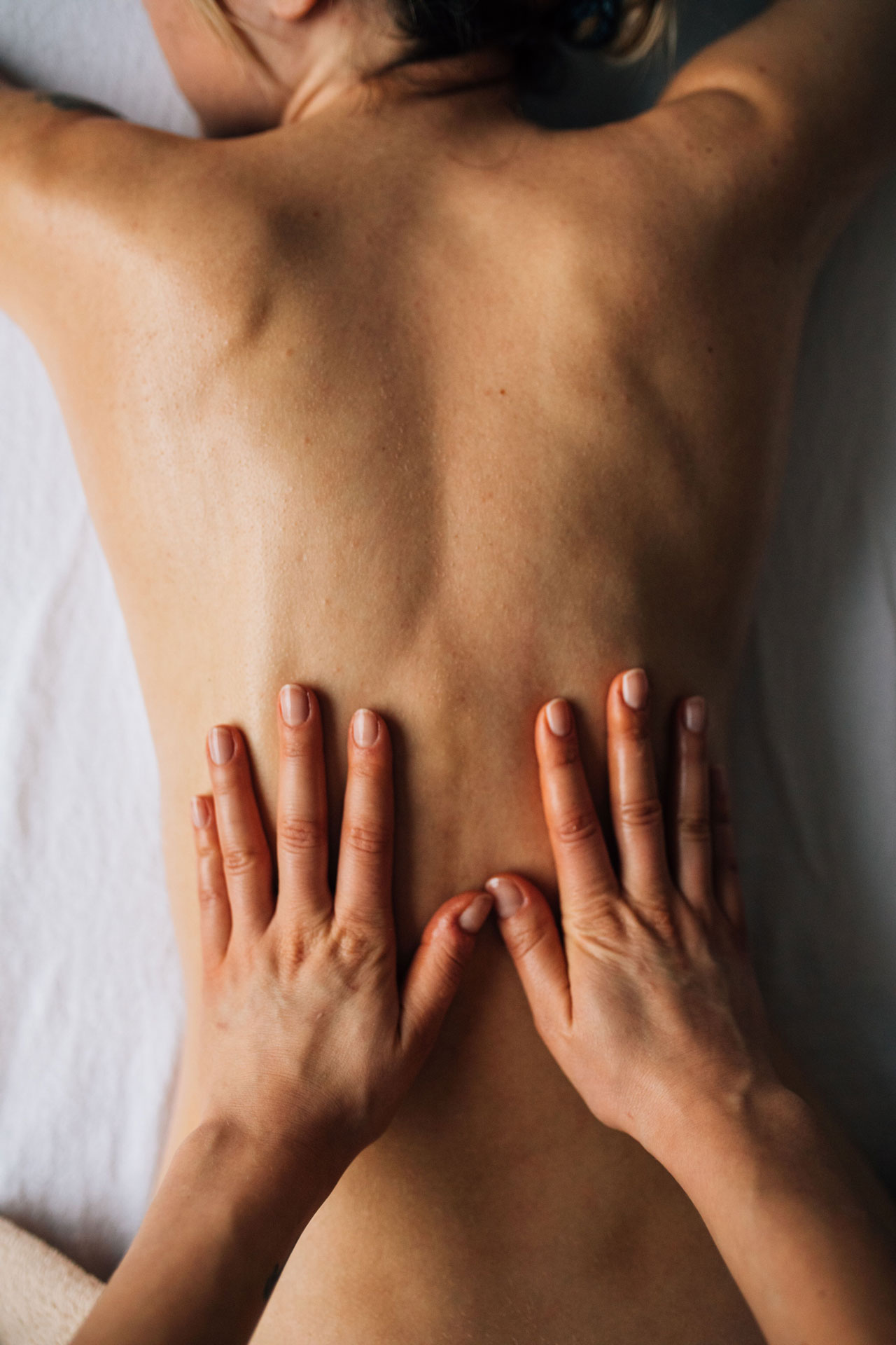 Massage relaxant dos